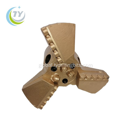 3 Wings Well Drilling Pdc Bit 200mm Three-wing Pdc Bit Drilling Bits Supplier